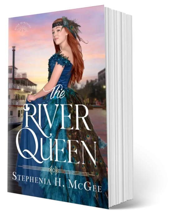 The River Queen Paperback Cover - Stephenia H. McGee