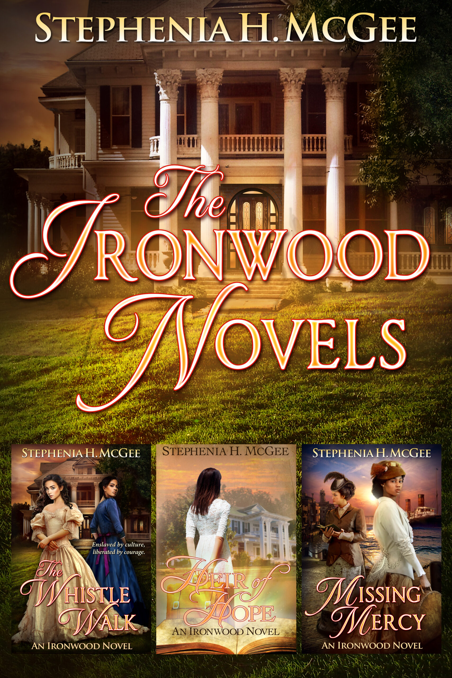 Featured image for “Ironwood Plantation Family Saga<br><span style="font-size:50%;">(eBook or Print)</span>”